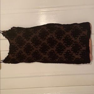 Formal lacy black dress